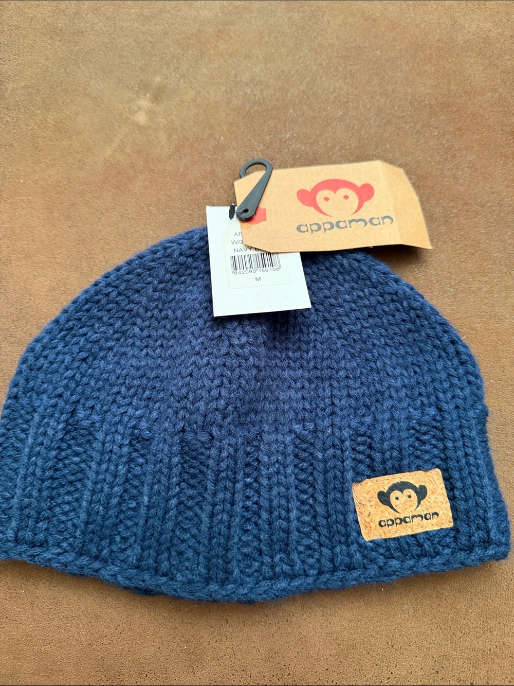 Appaman kids Navy Knit Beanie with Logo Patch 2Y/3Y/4Y New with Tags